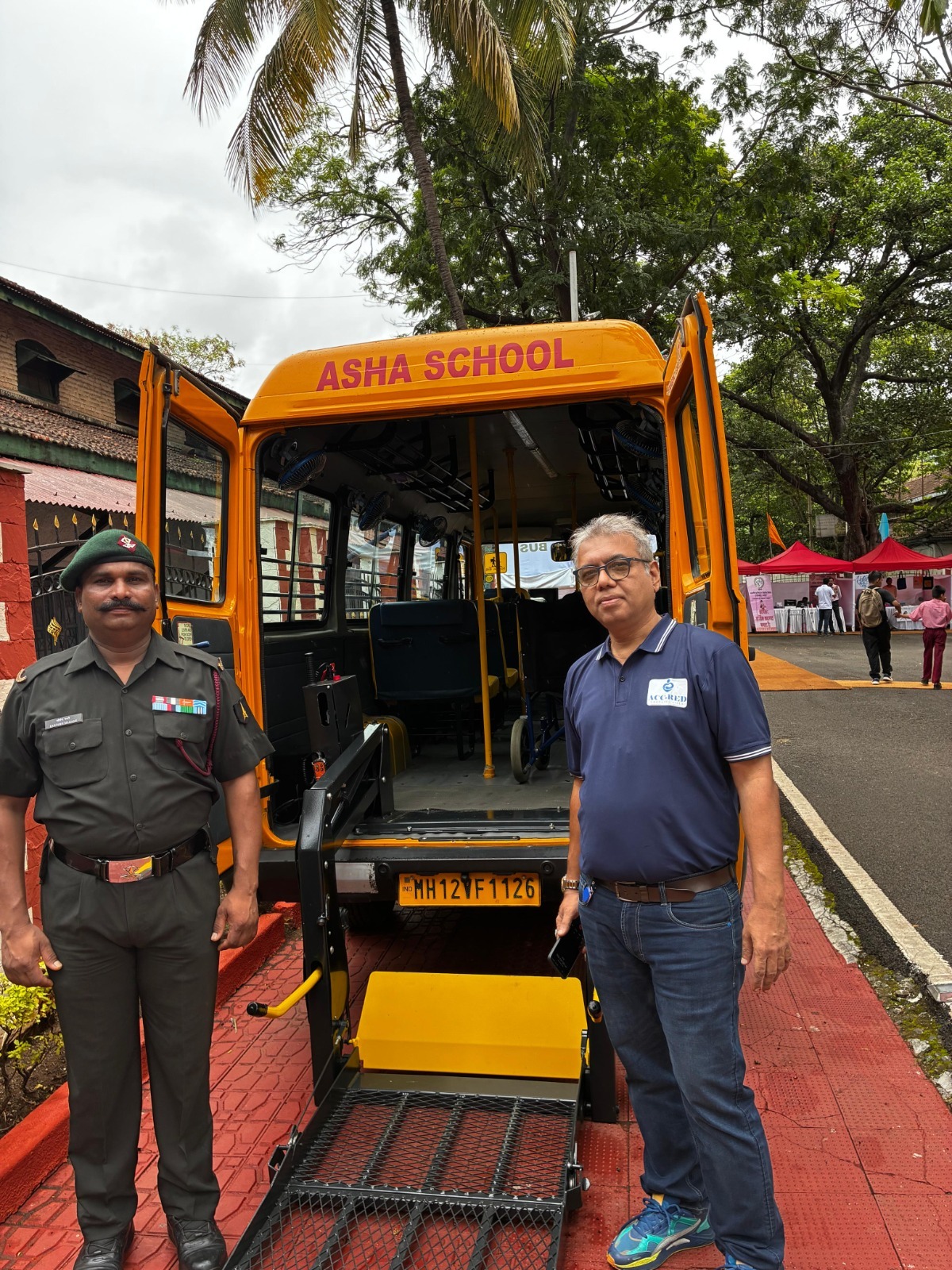 Accessible Asha School vehicle